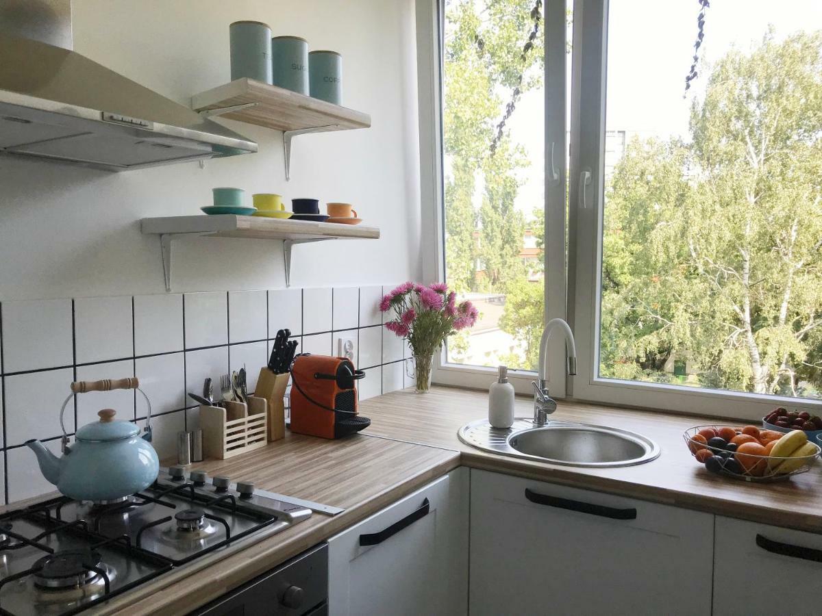 Sloneczny I Cichy Apartament Przy Starym Miescie Warsawa Bagian luar foto